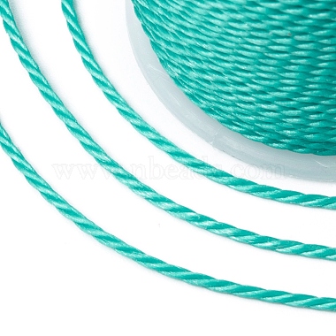 Round Waxed Polyester Cord(X-YC-G006-01-1.0mm-25)-3