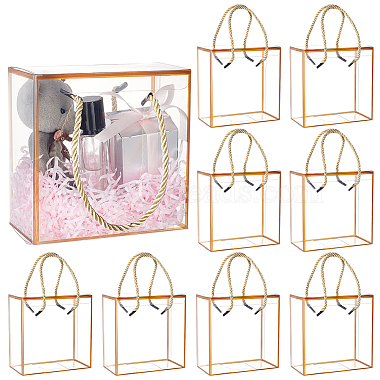 Dark Goldenrod Rectangle Plastic Gift Boxes