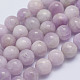 Chapelets de perles en kunzite naturelle(G-L478-13-8mm)-1