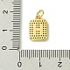 Rack Plating Brass Micro Pave Clear Cubic Zirconia Charms(KK-G501-01H-G)-3