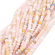 Chapelets de perles en morganite naturelle(G-E569-H08)-1