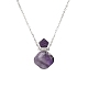 Natural Amethyst Perfume Bottle Necklaces(PW-WG51282-03)-1