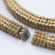 Electroplate Non-magnetic Synthetic Hematite Beads Strands(G-J381-4x1mm-A03-F)-2