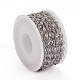 Tarnish Resistant 304 Stainless Steel Textured Cable Chains(CHS-D005-01P)-4