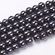 Non-Magnetic Synthetic Hematite Beads Strands(X-G-H1624-6mm-2)-1