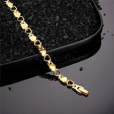 SHEGRACE Stainless Steel Watch Band Bracelets(JB656B)-2