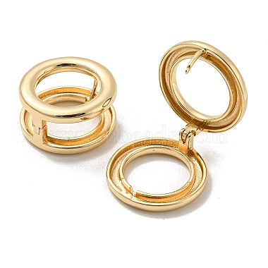 Brass Hoop Earrings(EJEW-E295-29KCG)-2