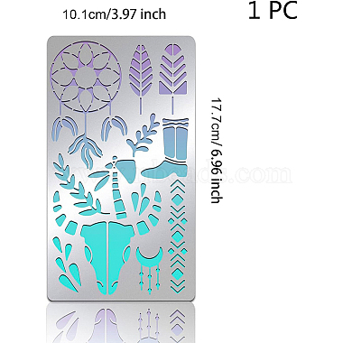 pochoirs de matrices de découpe en acier inoxydable(DIY-WH0242-242)-4