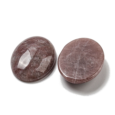 natürliche Erdbeerquarz-Cabochons(G-C115-01B-18)-2