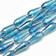 Electroplate Glass Beads Strands(X-EGLA-Q099-C12)-1