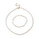 браслеты из бисера и комплекты ожерелий из бисера для женщин(SJEW-JS01275-01)-1