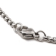 201 Stainless Steel Pendants Necklace(NJEW-B095-03)-3