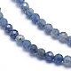 Brins de perles d'iolite / cordiérite / dichroite naturels(X-G-G823-15-2.5mm)-3