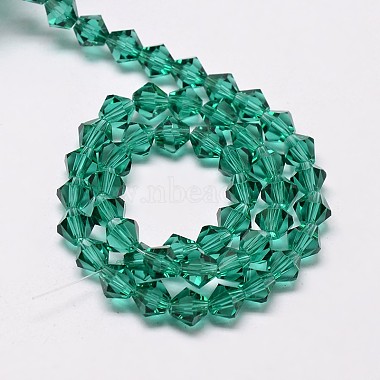 Chapelets de perles en verre bicone d'imitation de cristal autrichien(GLAA-F029-6x6mm-10)-2