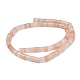 Natural Pink Aventurine Beads Strands(G-Z006-C18)-2