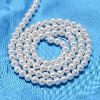 Round Shell Pearl Bead Strands(X-BSHE-L011-2.5mm-A013)-3