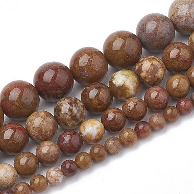 Natural Jade Beads Strands(G-S281-54-4mm)-2