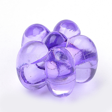Perles européennes en acrylique transparente(TACR-S144-14)-3