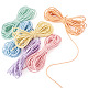 30m 6 couleurs cordons &eacute;lastiques en polyester(EC-TA0001-07C)-3