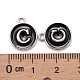 Charms aus platinierter Legierung(X-ENAM-S118-02C-P)-3