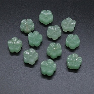 Natural Green Aventurine Beads, Flower, 12x12mm(PW-WG31872-02)