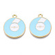 Alloy Enamel Pendants(PALLOY-N170-021C-NR)-1