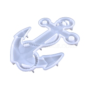 DIY Anchor Wall Decoration Silicone Molds, Resin Casting Molds, for UV Resin, Epoxy Resin Craft Makings, White, 235x165x18mm(PW-WG51355-03)