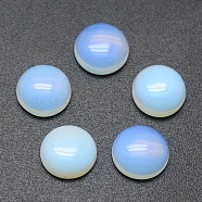 Opalite Cabochons, Flat Round, 8x3~4mm(X-G-E492-H-02)