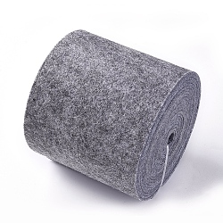 Non Woven Fabric Embroidery Needle Felt for DIY Crafts, Dark Gray, 140x3mm, about 6m/roll(DIY-WH0156-92A)