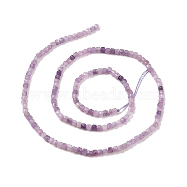 Natural Lilac Jade Beads Strands(G-C009-B16)-3