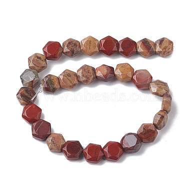 Natural Red Rainbow Jasper Beads Strands(G-K359-C09-01)-3