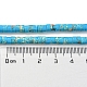 Brins de perles teintes en jaspe impérial synthétique(G-D077-D01-02H)-5