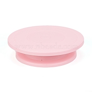 Rotating Cake Turntable, Turns Smoothly Revolving Cake Stand, Baking Supplies, for Cookies Cupcake, Pink, 276x67.5mm(DIY-E034-01B)