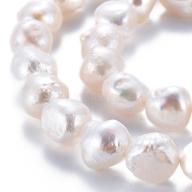 Natural Keshi Pearl Beads Strands(PEAR-S020-C02)-4
