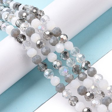 perles de verre brins(X-GLAA-E036-09D)-2