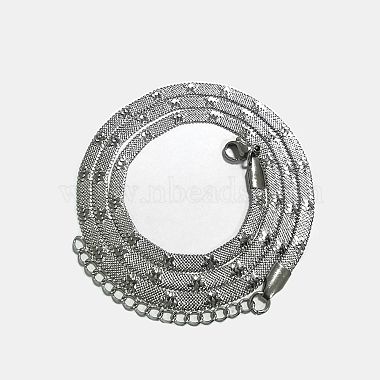 Flat 304 Stainless Steel Necklaces