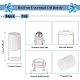 24Pcs Transparent Glass Roller Ball Bottles with Plastic Cover(DIY-BC0006-47)-2