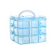 3-ярусный прозрачный пластиковый контейнер для хранения(CON-PW0001-036C)-1