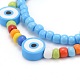 Perles de rocaille de verre étirer bracelets(BJEW-JB06291-02)-2