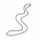 304 Stainless Steel Cable Chain Necklaces(NJEW-H203-01P)-2
