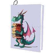 Polyester Book Covers, Elastic Notebook Wraps, Rectangle, Dinosaur, 400x250mm(OFST-WH0009-103)