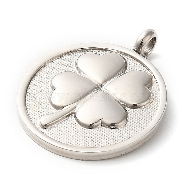 Non-Tarnish 304 Stainless Steel Pendants(STAS-C086-06F-P)-2