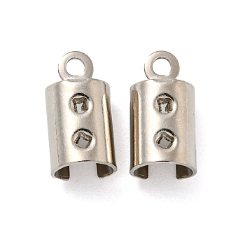 Rack Plating Brass Pendants, Long-Lasting Plated, Cadmium Free & Lead Free, Platinum, 10.5x5.5x5mm, Hole: 1.4mm