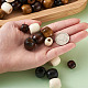 Cheriswelry Dyed Natural Wood Beads(WOOD-CW0001-01-LF)-8