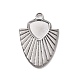 304 Stainless Steel Pendant Cabochon Settings(STAS-E169-28P)-1