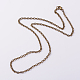 Iron Cable Chain Necklaces(NJEW-JN01089-02)-1