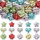 30Pcs 3 Styles Textured Plating Opaque Acrylic Beads(PACR-YW0001-61)-1
