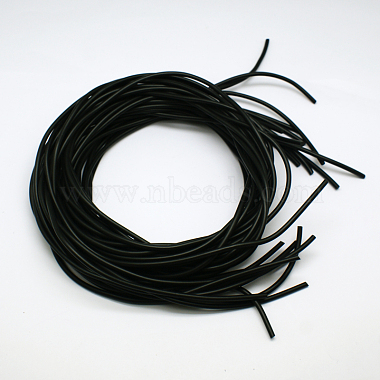 2mm Black Rubber Thread & Cord