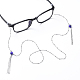 304ステンレス鋼の眼鏡チェーン(AJEW-EH00003)-3