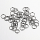 Iron Open Jump Rings(IFIN-A018-7mm-B-NF)-1